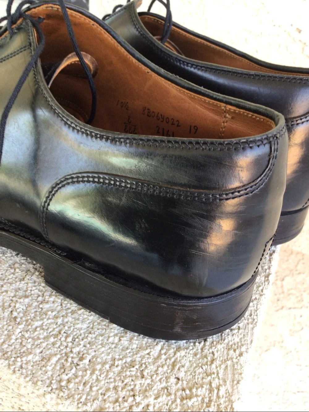 Alden Shell Cordovan used conditions 10.5/3xwide